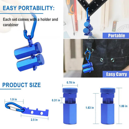 📐Tall Stair Gauges for Framing Square – Hex Lock, Holder & Hook for Carpentry