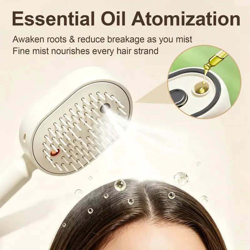 🏆Flash Sale⚡ 50K-Electric Spray Air Cushion Massage Comb