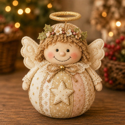 🎄 Save 50% | Christmas Patchwork Doll Sewing Kit – A Cosy Craft for Quiet Moments